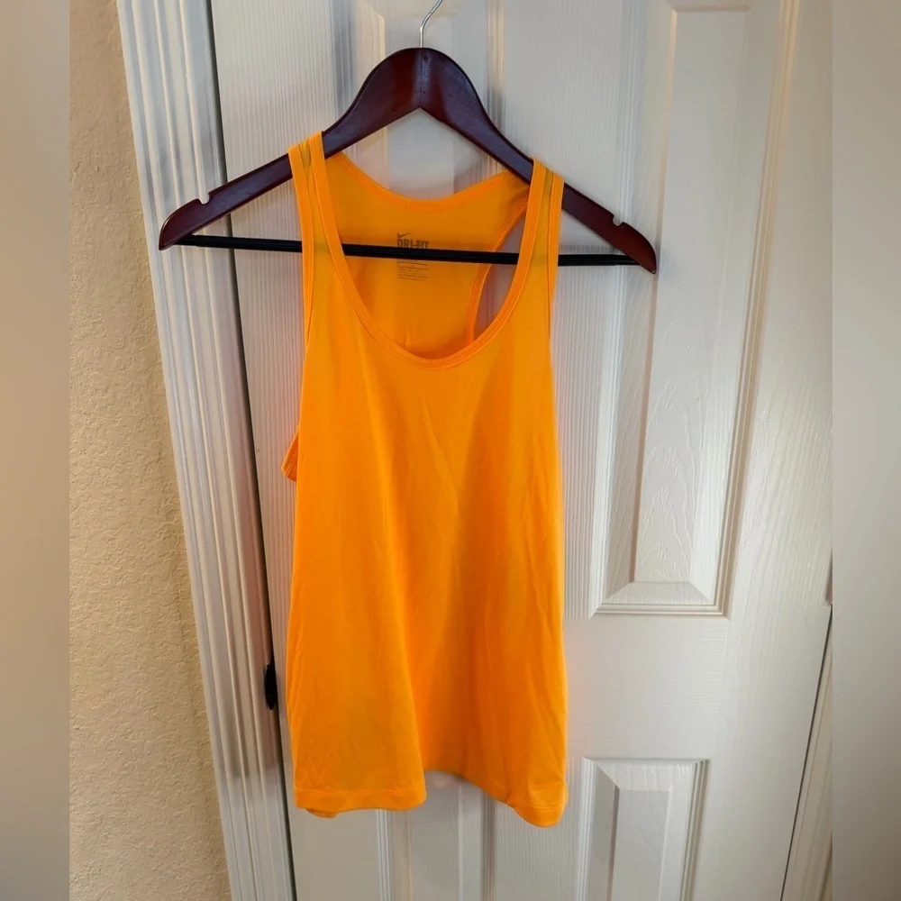 Nike Women's Orange Tank Top